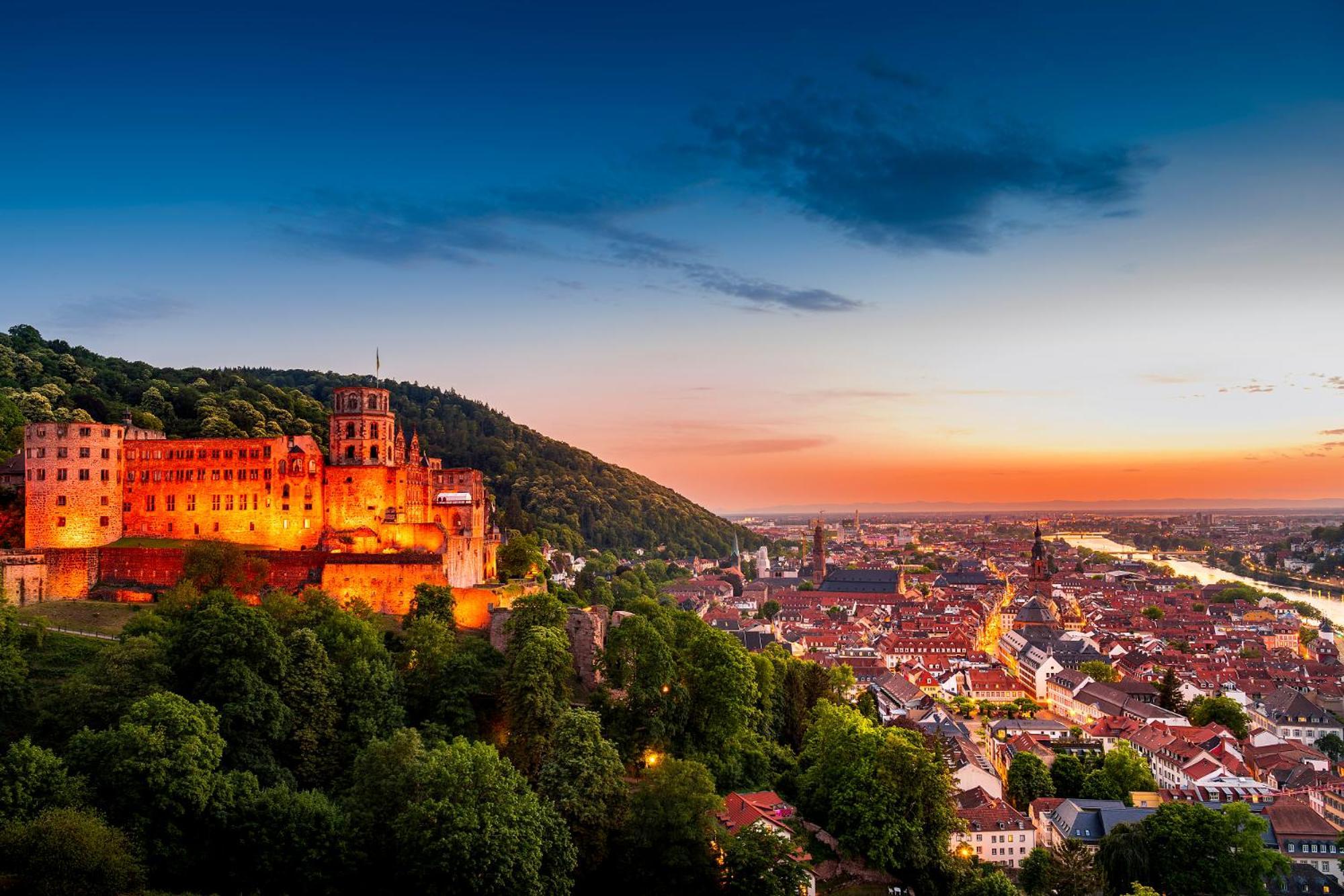 Hotel Goldene Rose Heidelberg Exterior foto