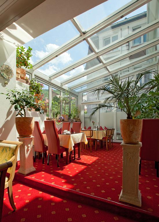 Hotel Goldene Rose Heidelberg Restaurante foto